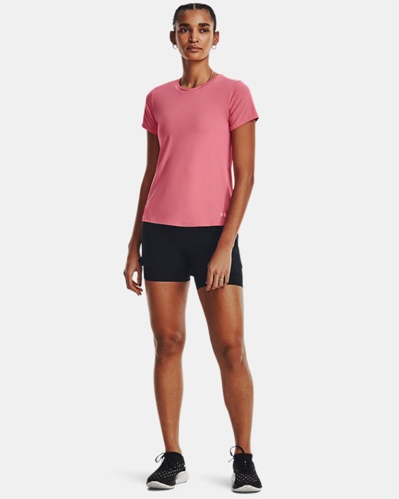 Women's UA Iso-Chill Laser T-Shirt, Pink, pdpMainDesktop image number 2